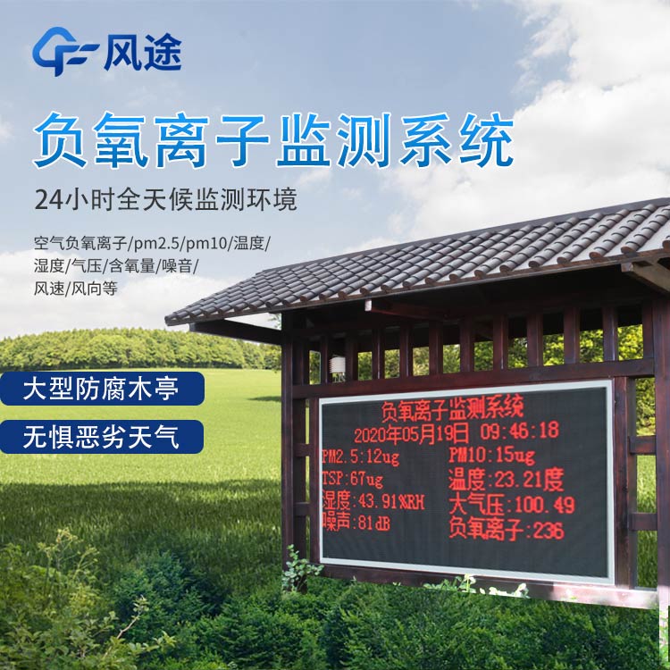 景區(qū)負(fù)離子監(jiān)測系統(tǒng)的作用 景區(qū)負(fù)離子監(jiān)測系統(tǒng)的作用